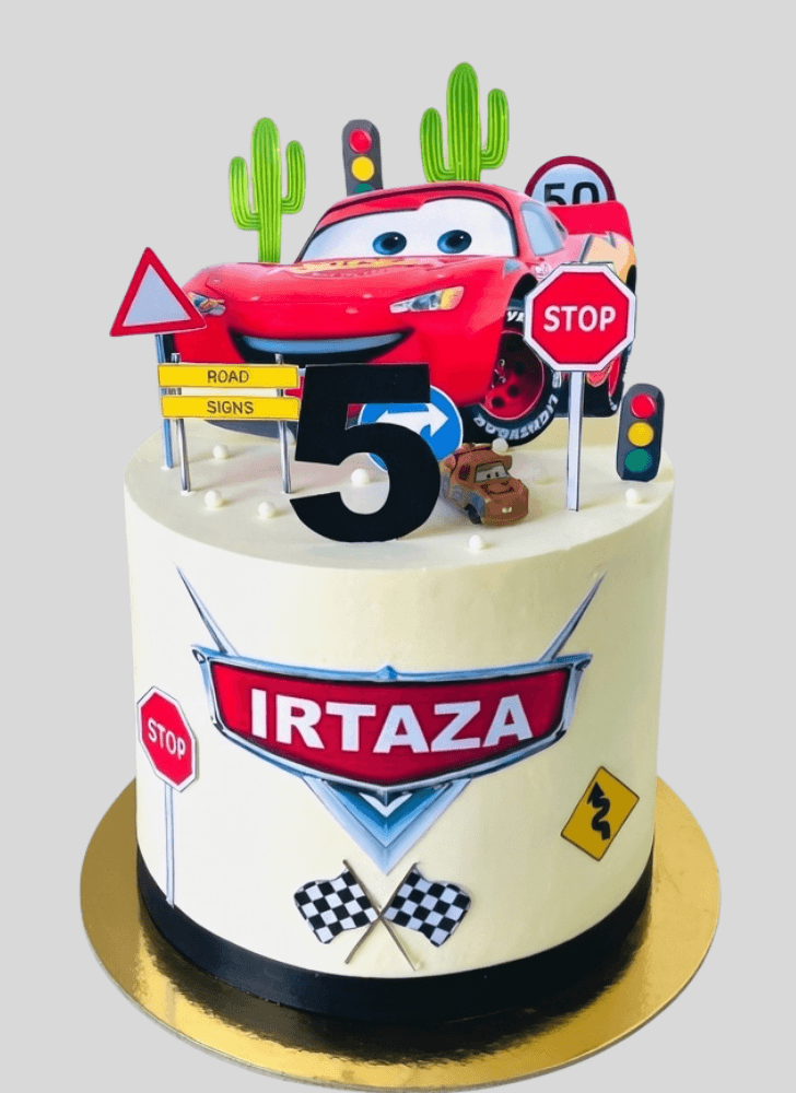 Fine Disney Car Cake