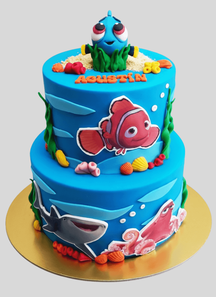 Admirable Finding Dory Cake Design