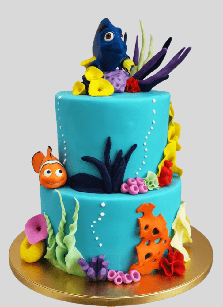 Adorable Finding Dory Cake