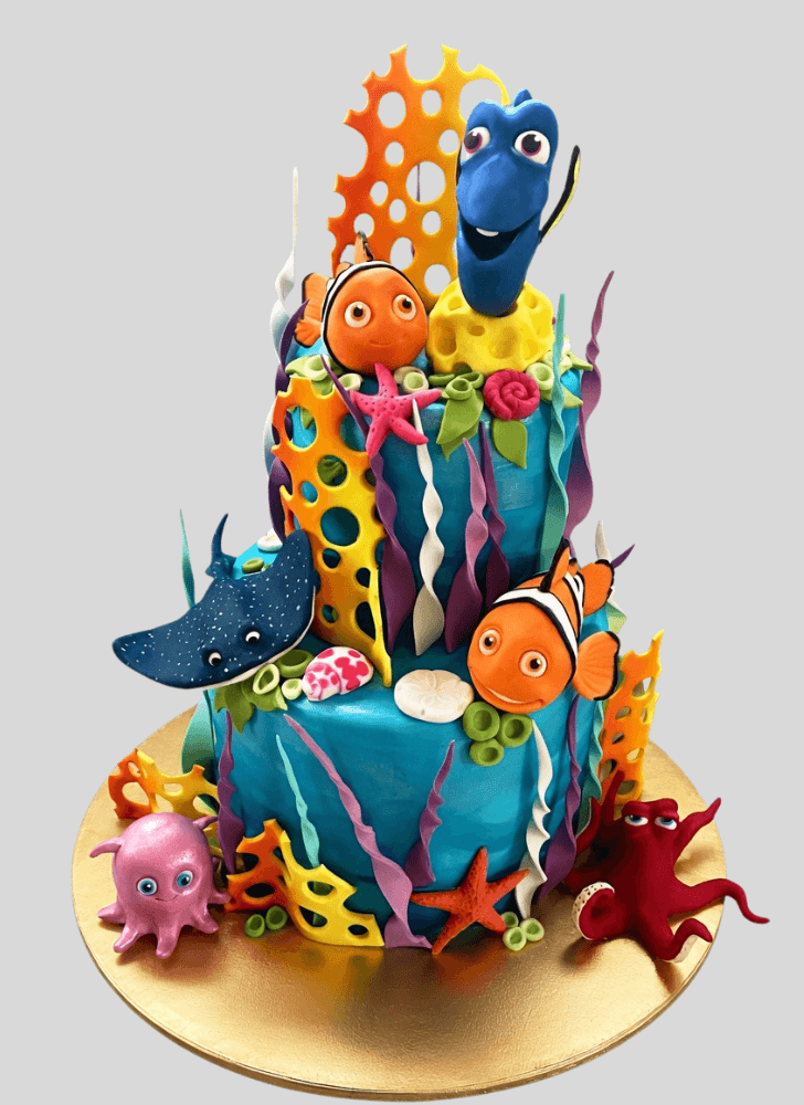 Angelic Finding Dory Cake