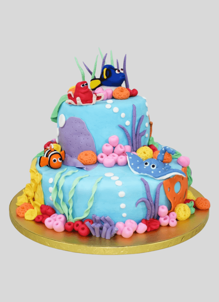 Comely Finding Dory Cake