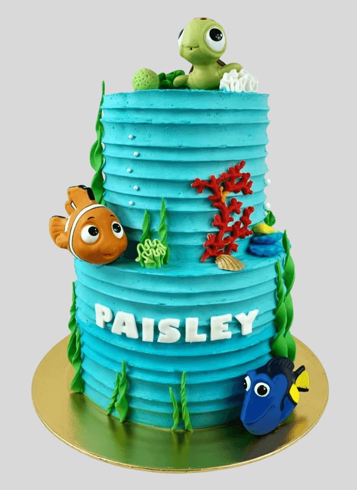 Dazzling Finding Dory Cake