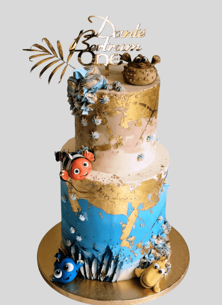 Delightful Finding Dory Cake