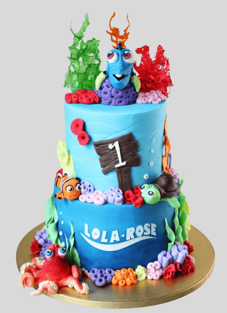 Elegant Finding Dory Cake