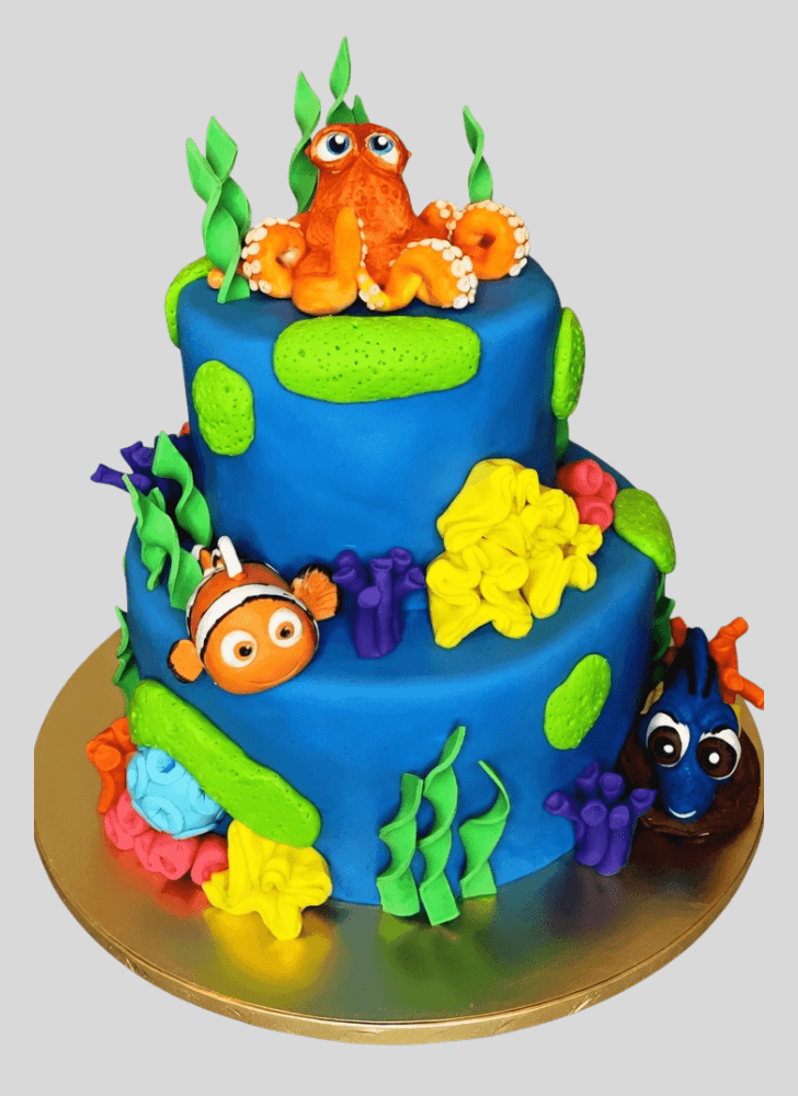 Enthralling Finding Dory Cake