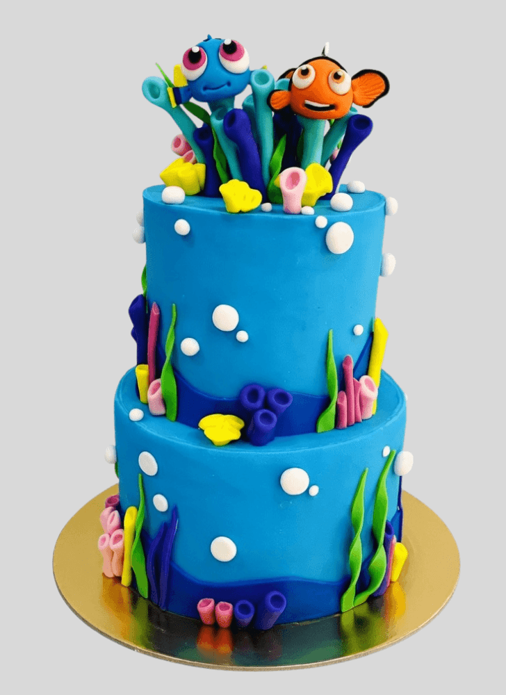 Enticing Finding Dory Cake