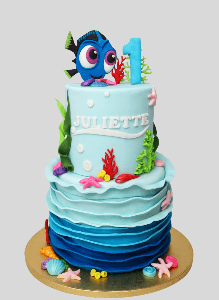 Excellent Finding Dory Cake