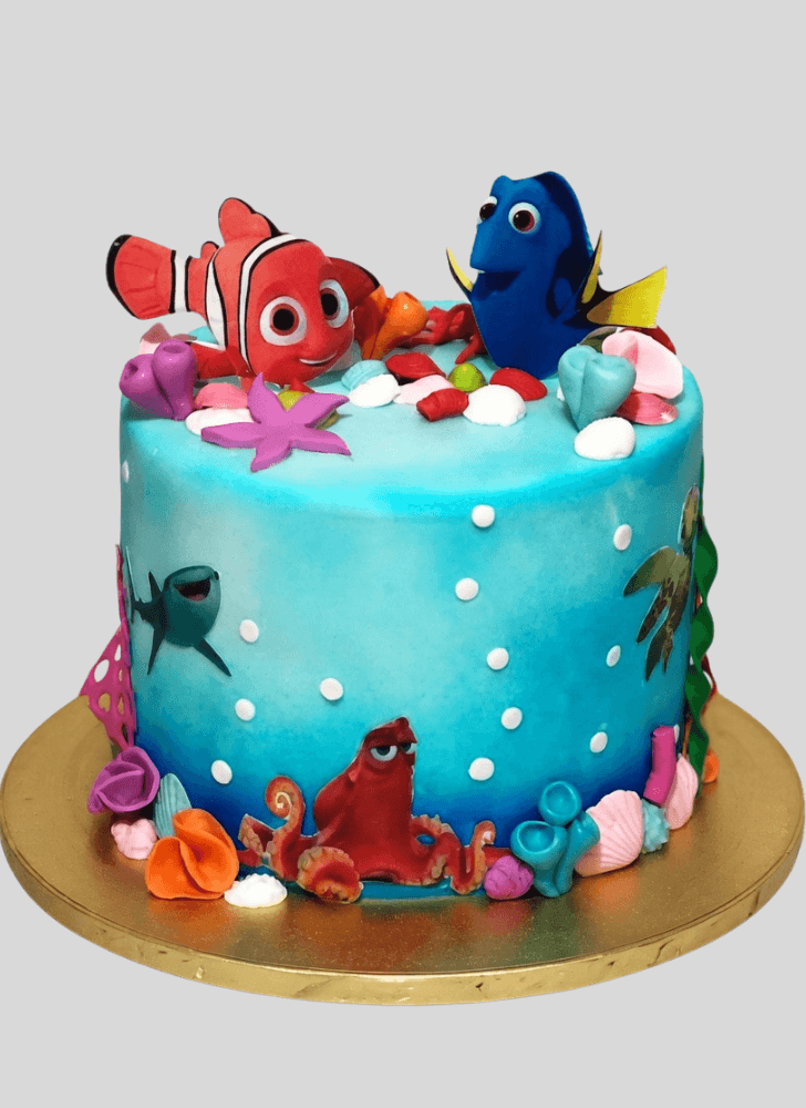 Exquisite Finding Dory Cake