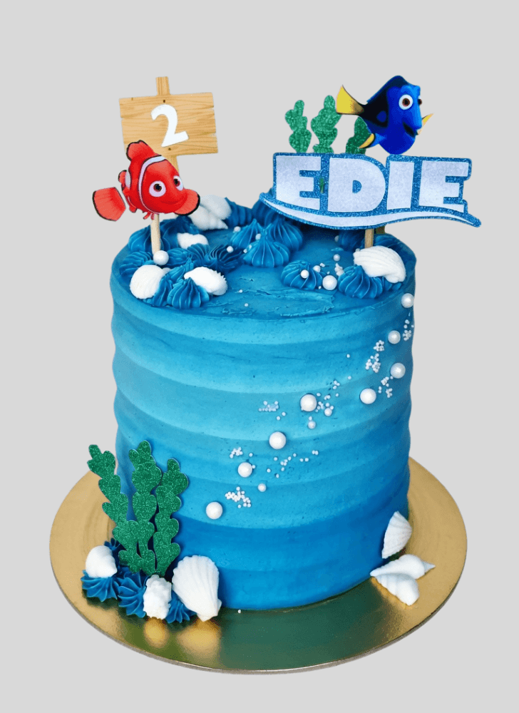Fascinating Finding Dory Cake