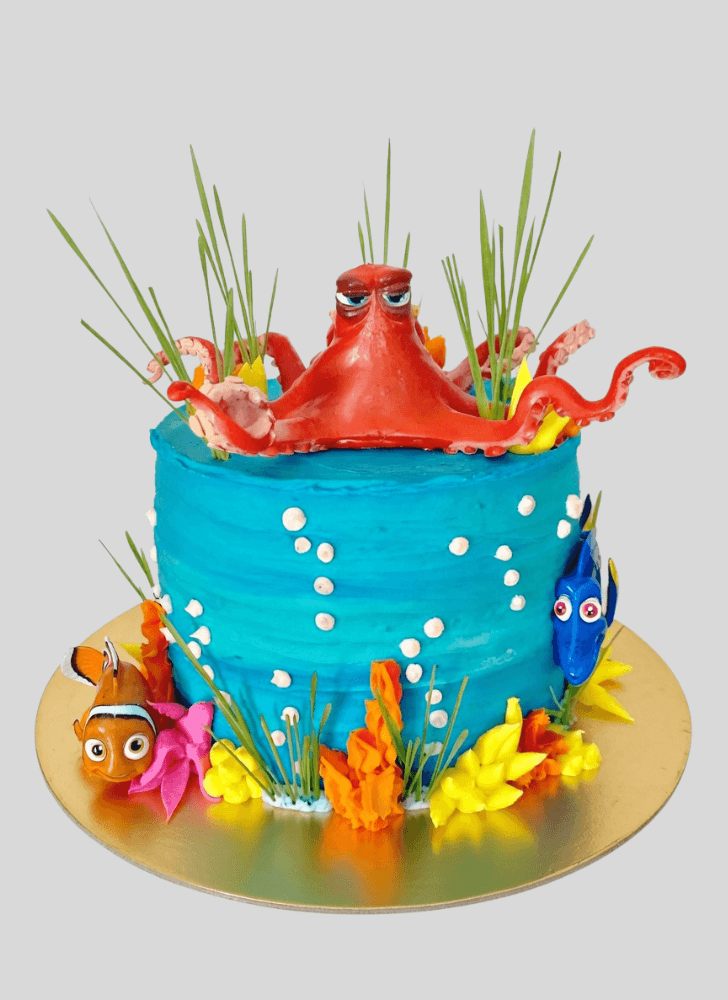 Fetching Finding Dory Cake