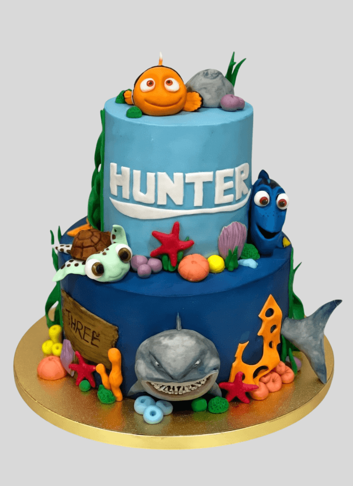 Gorgeous Finding Dory Cake