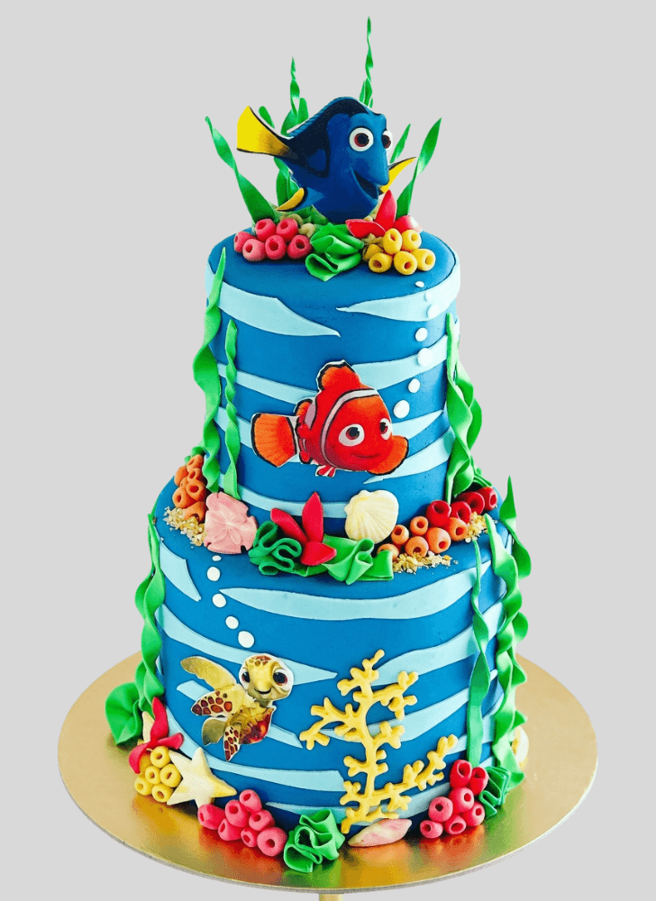 Grand Finding Dory Cake