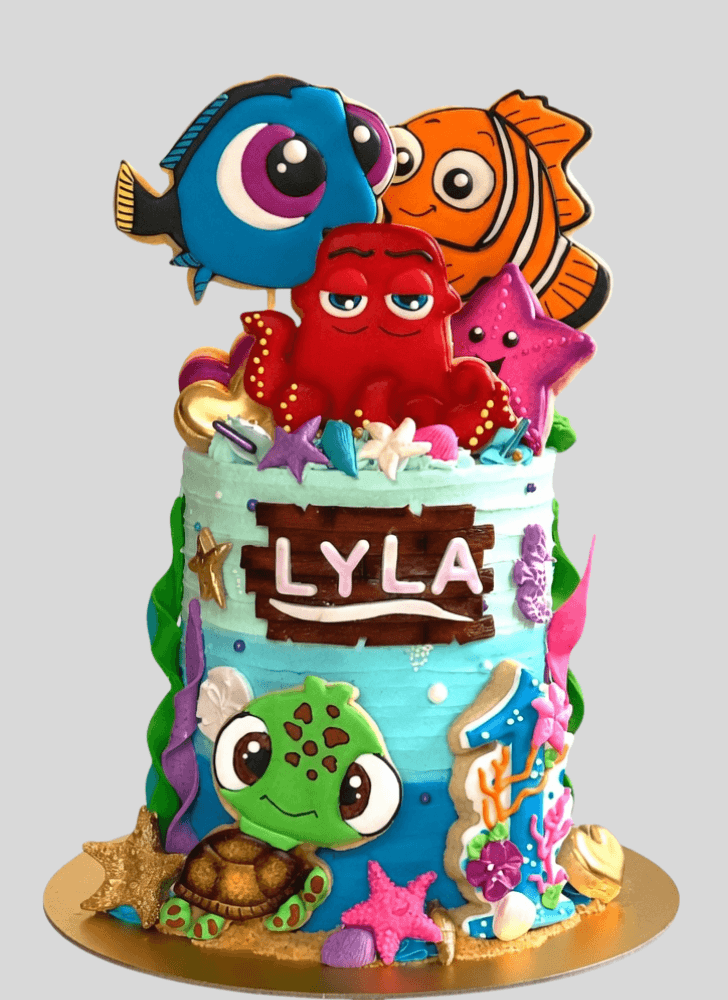 Nice Finding Dory Cake