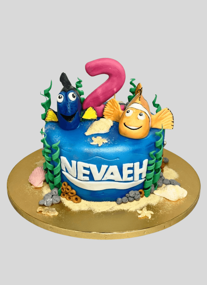 Refined Finding Dory Cake