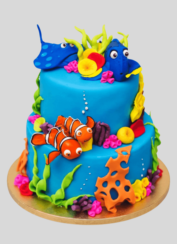 Shapely Finding Dory Cake