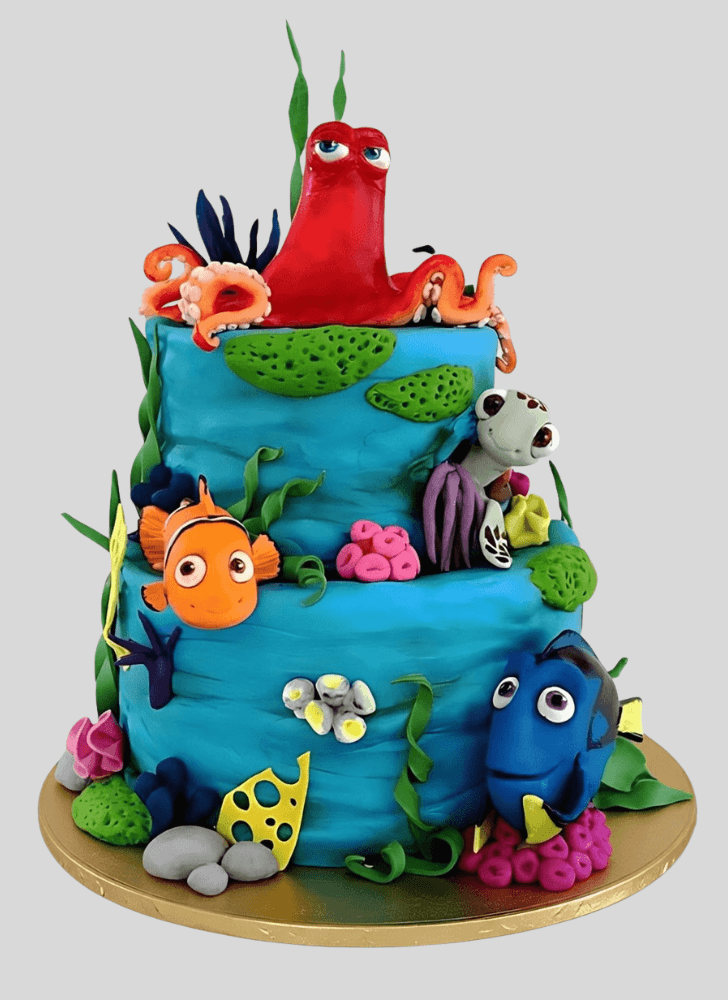 Stunning Finding Dory Cake