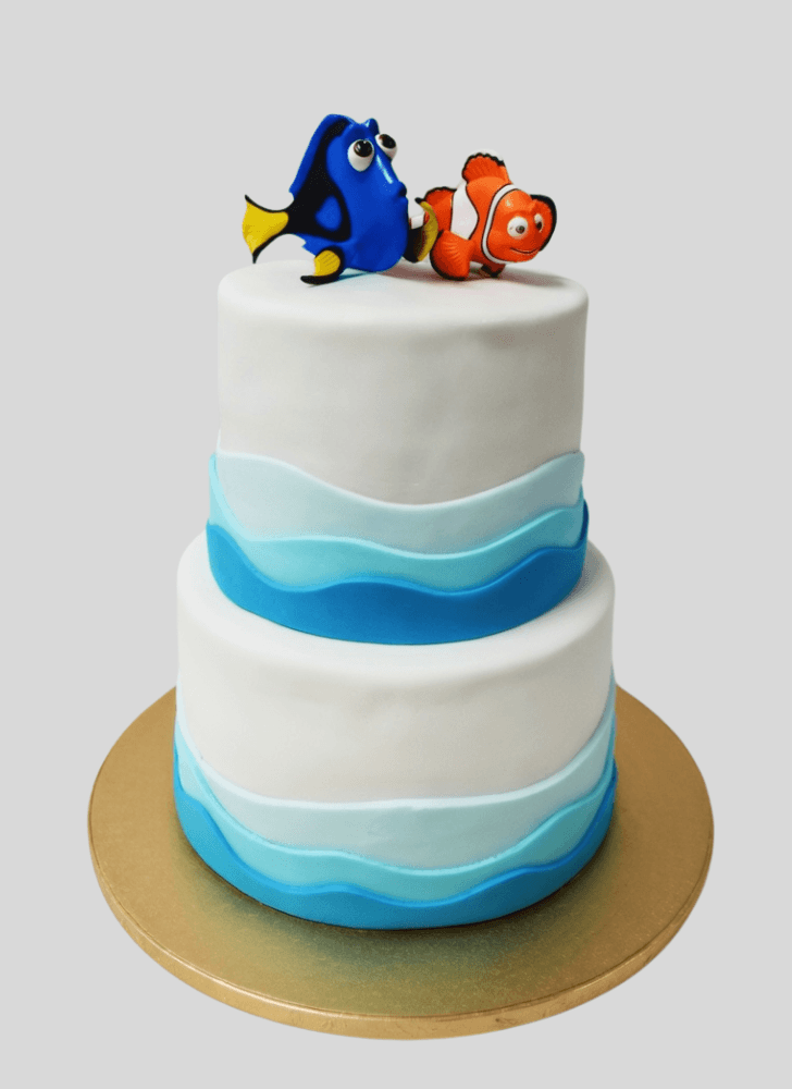 Superb Finding Dory Cake