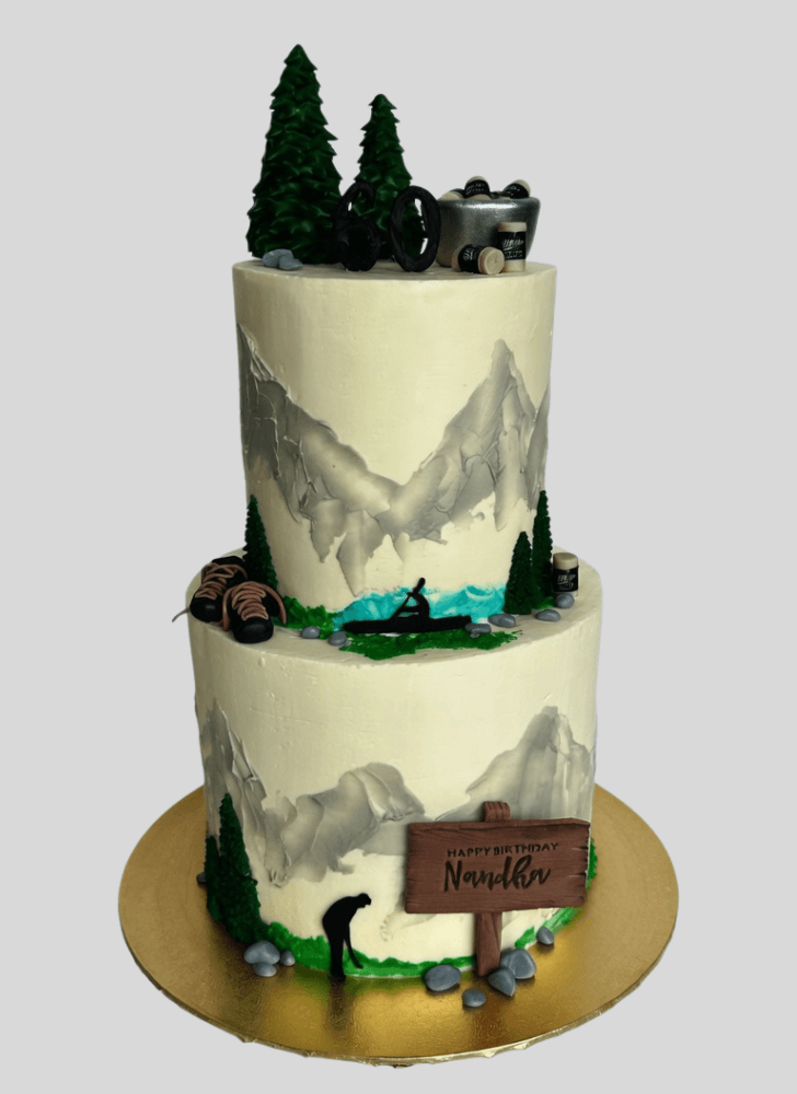 Angelic Mountain Cake