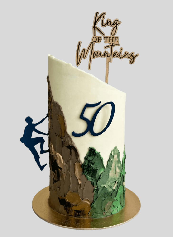 Appealing Mountain Cake