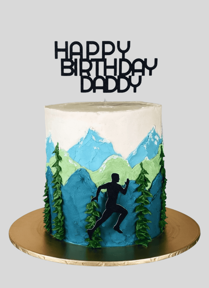 Fascinating Mountain Cake