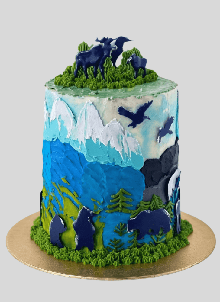 Fetching Mountain Cake