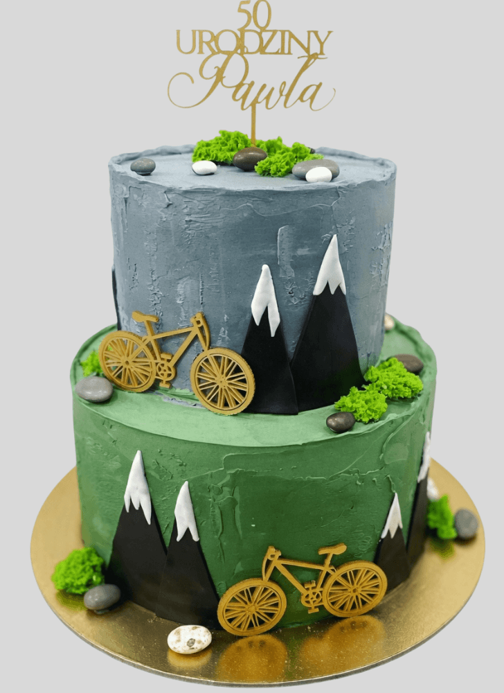 Gorgeous Mountain Cake