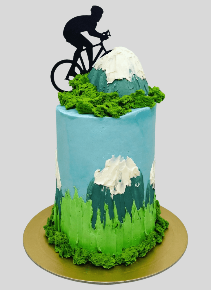 Magnetic Mountain Cake