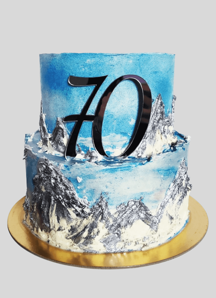 Mesmeric Mountain Cake