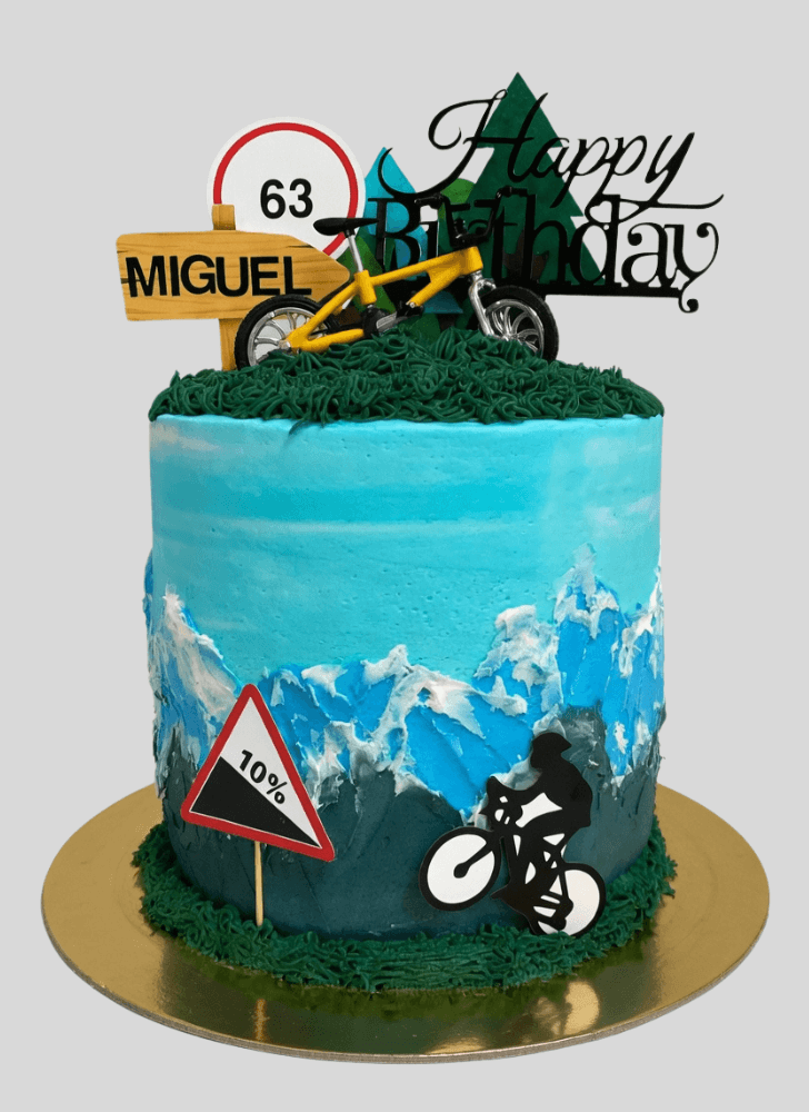 Slightly Mountain Cake