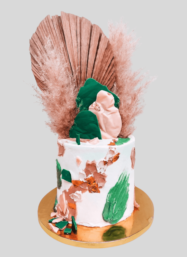 Alluring Palm  Cake