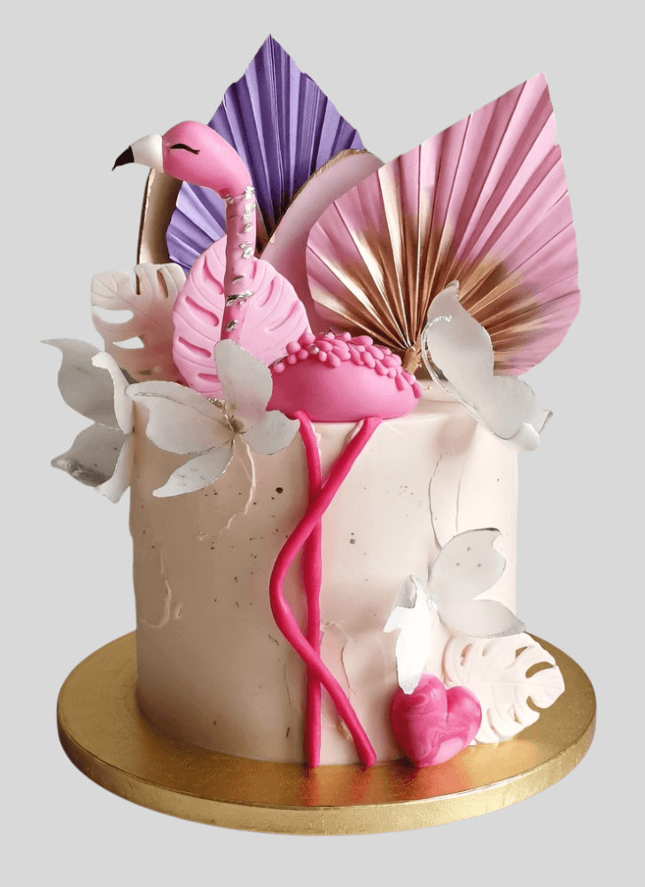 Bewitching Palm  Cake