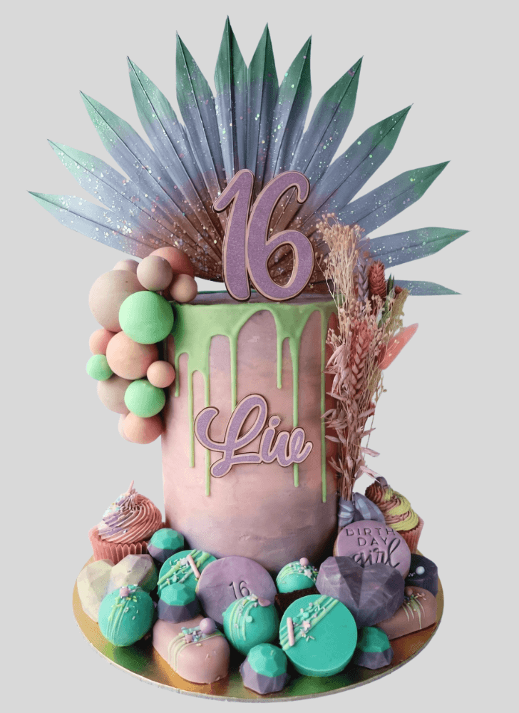 Cute Palm  Cake