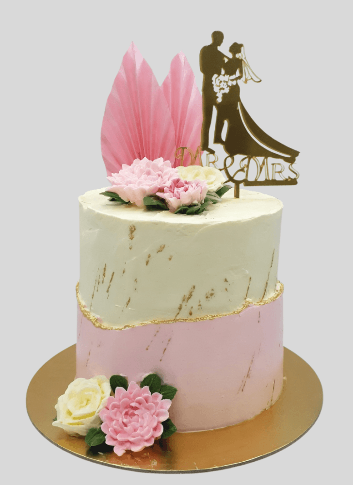 Dazzling Palm  Cake