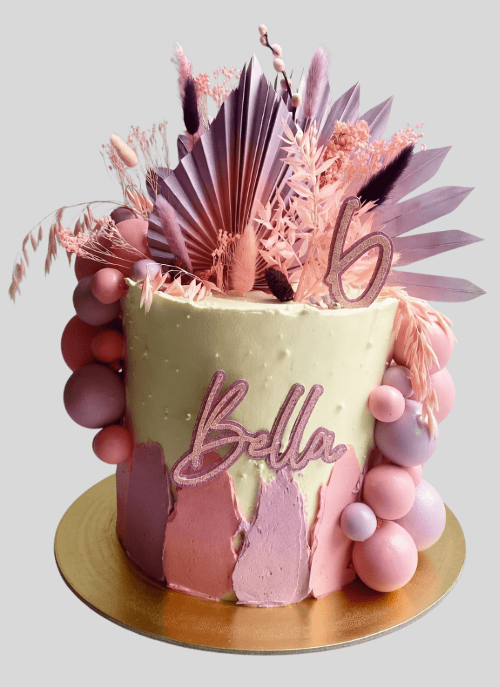 Gorgeous Palm  Cake