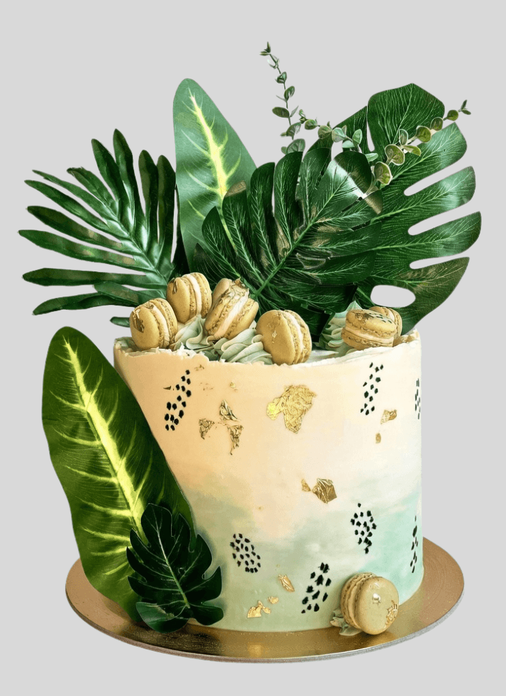 Graceful Palm  Cake