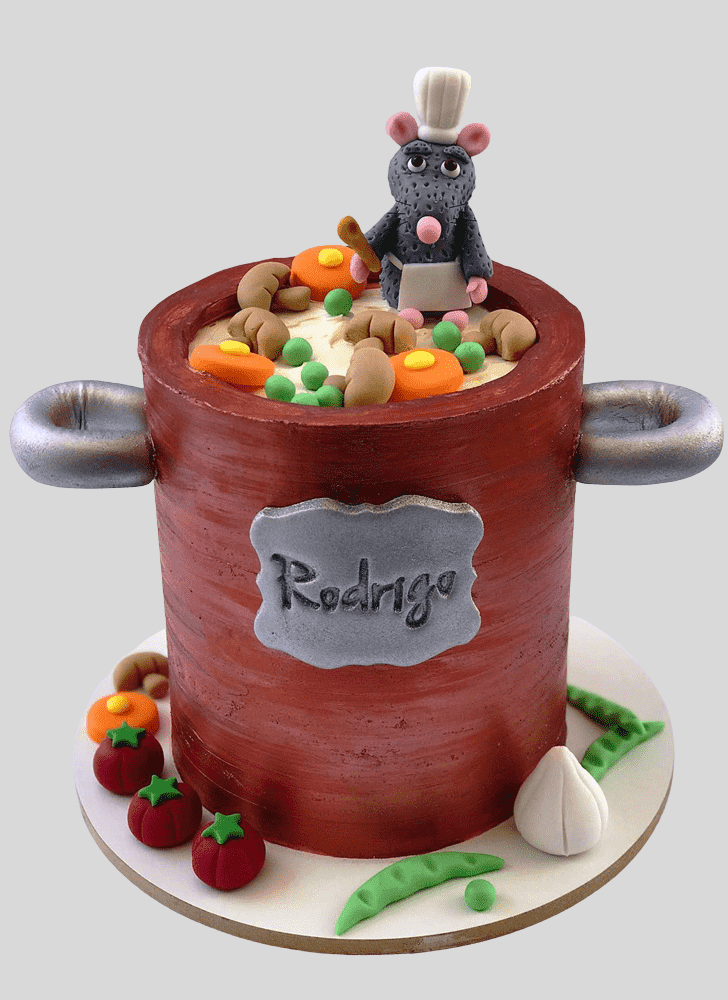 Slightly Ratatouille Cake