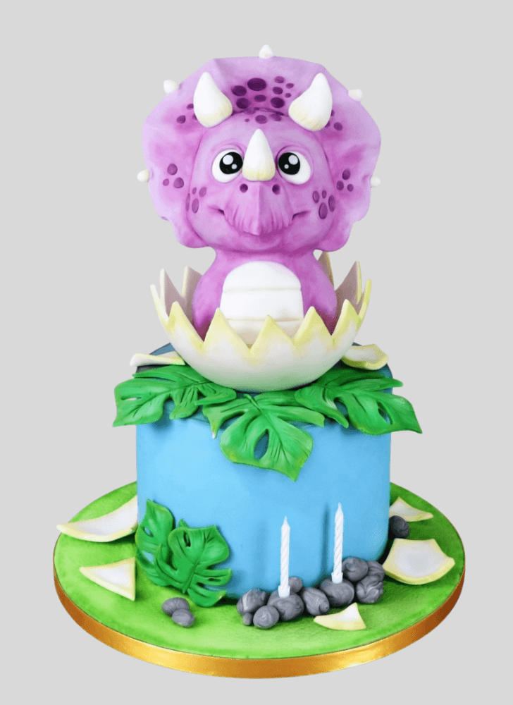 Bewitching Triceratops Cake