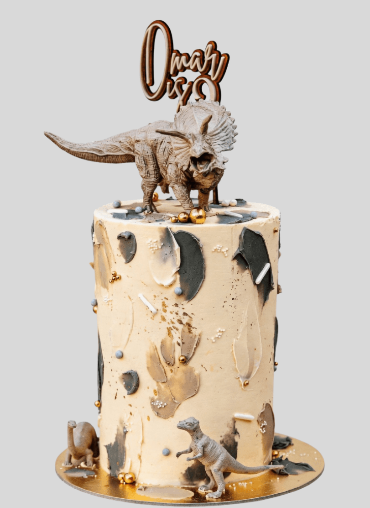 Excellent Triceratops Cake