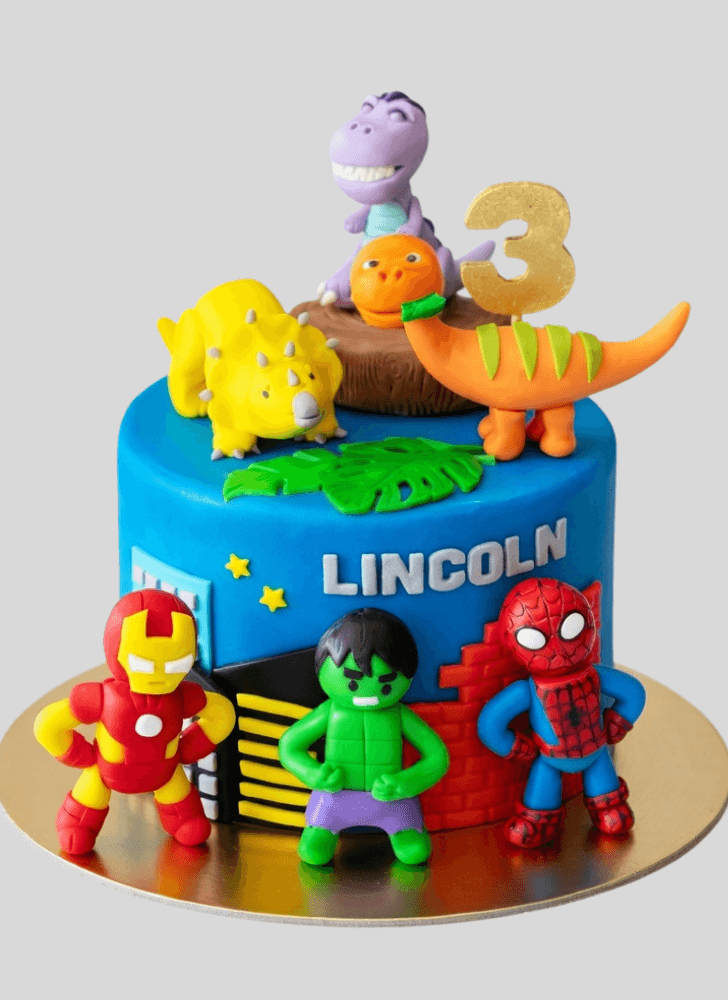 Lovely Triceratops Cake Design
