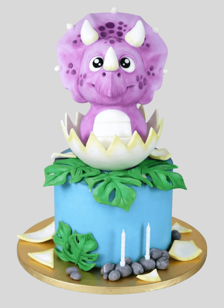 Magnificent Triceratops Cake