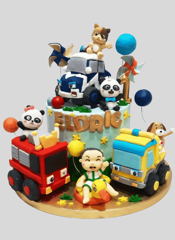 Adorable Baby Panda Cake