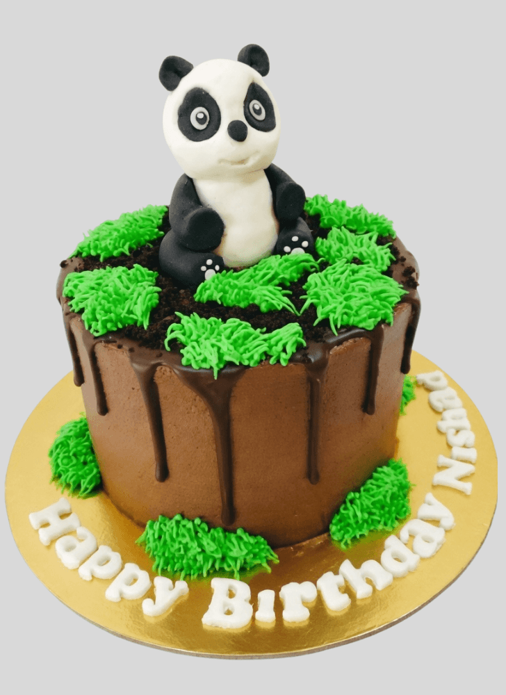 Angelic Baby Panda Cake
