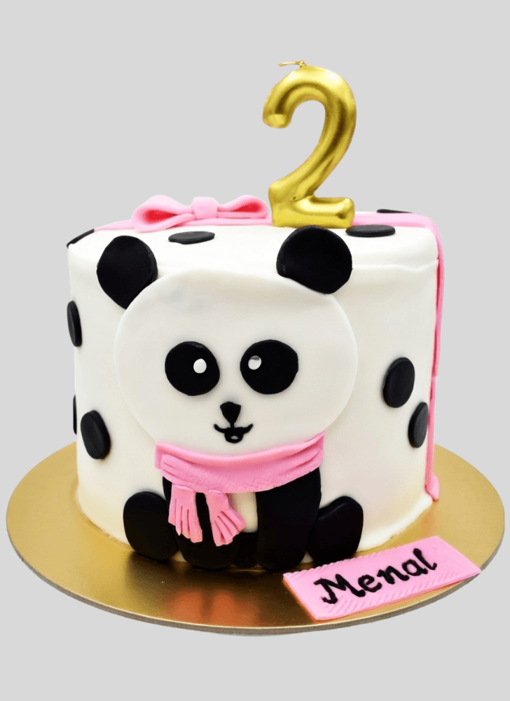 Appealing Baby Panda Cake