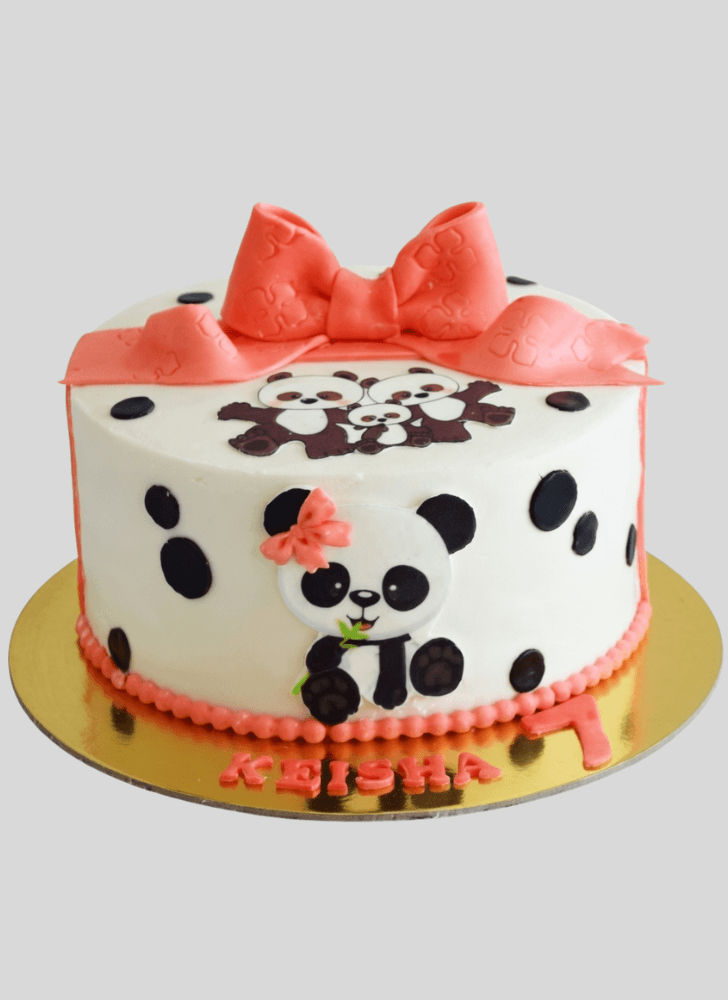 Beauteous Baby Panda Cake