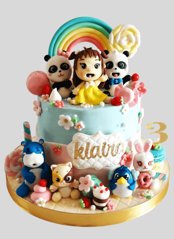 Bewitching Baby Panda Cake