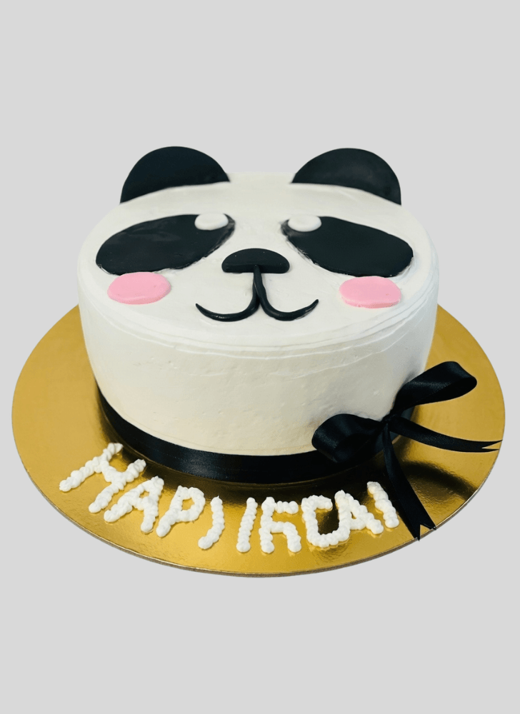 Charming Baby Panda Cake