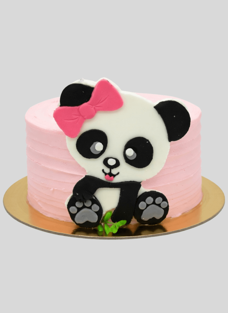 Classy Baby Panda Cake