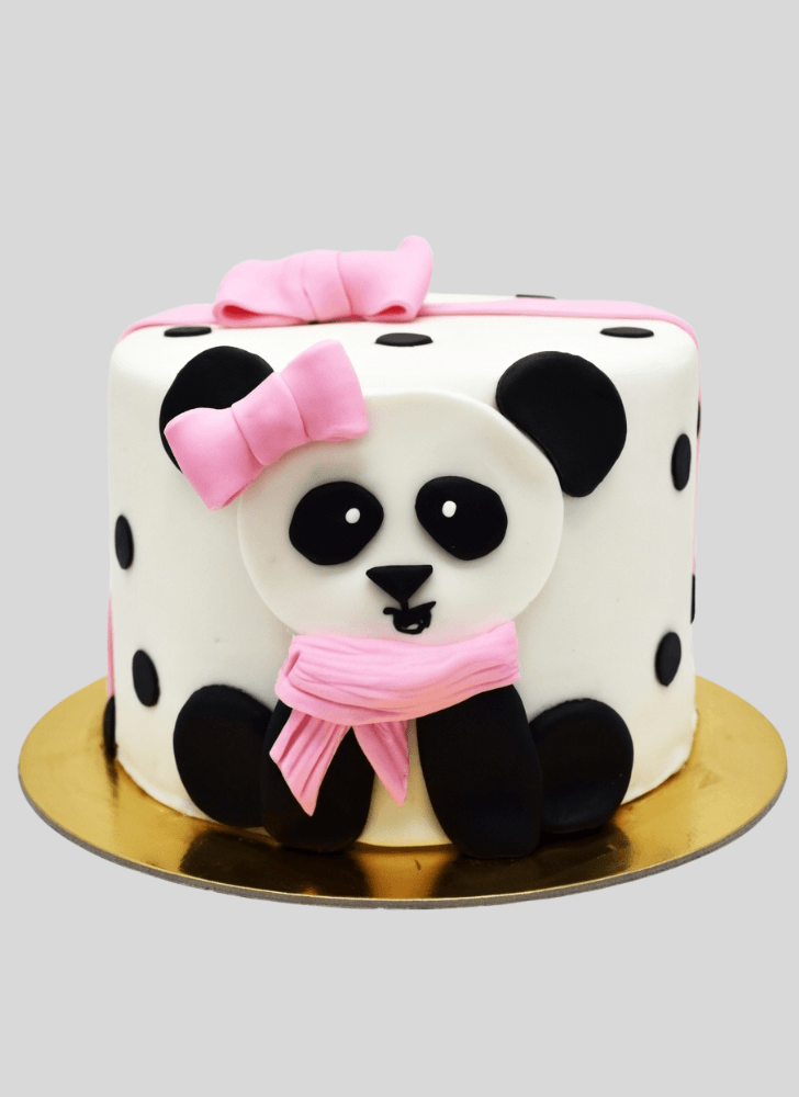 Delightful Baby Panda Cake