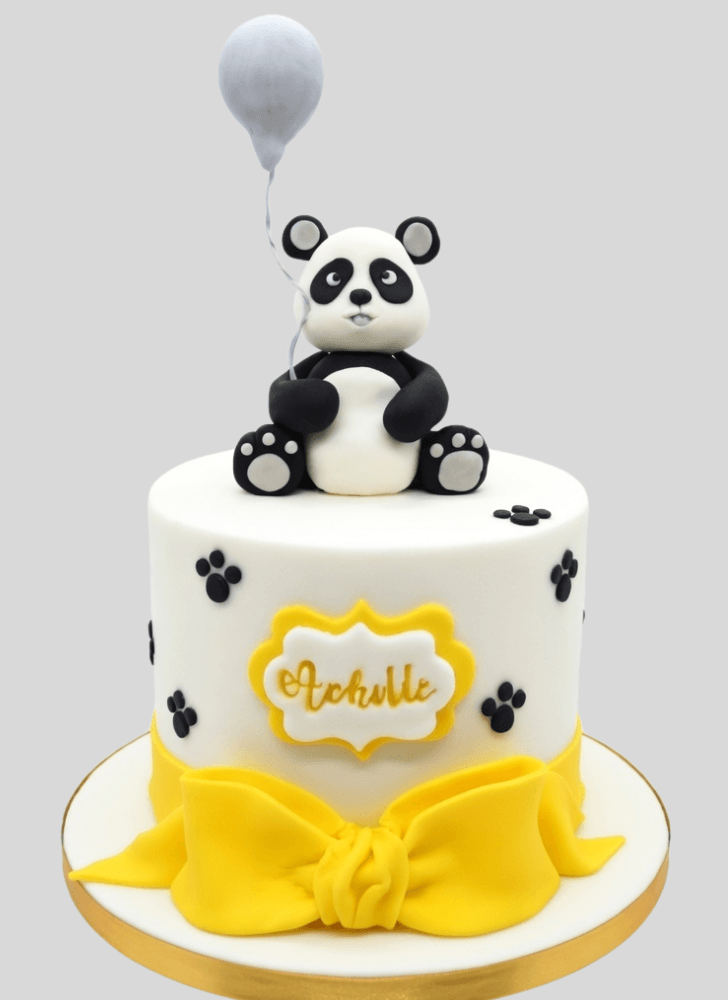 Enthralling Baby Panda Cake
