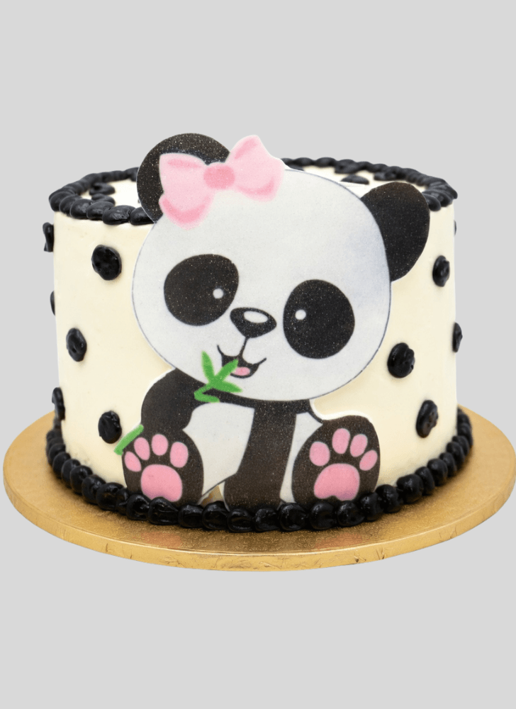 Enticing Baby Panda Cake